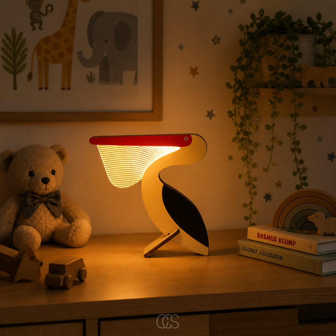 Lampă de noptieră LED în formă de animal pentru o lumină nocturnă blândă