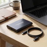 Compacte externe SSD voor snelle back-ups