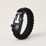 Paracord overlevingsarmband voor noodparaathied