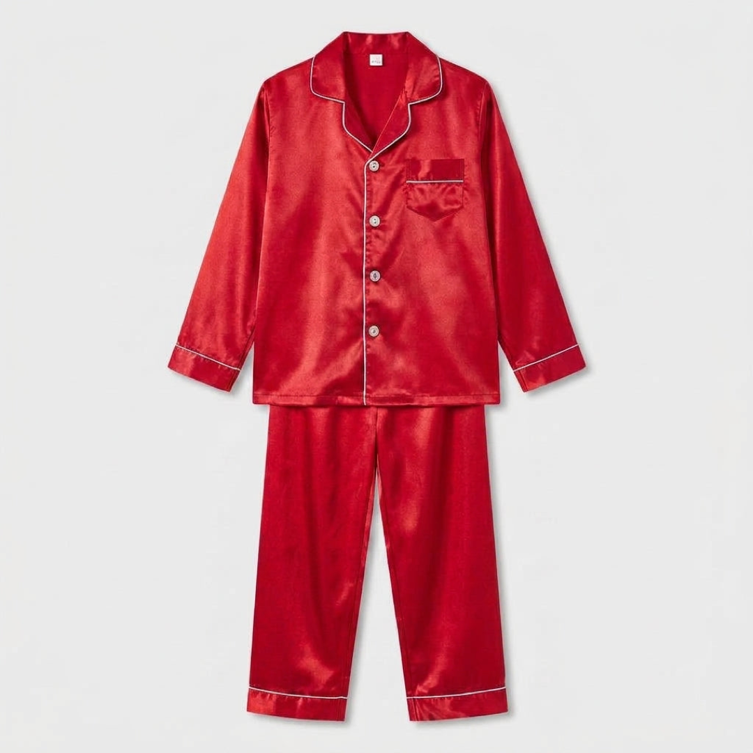 Pyjamas à boutons pour enfants pour des nuits douillettes  