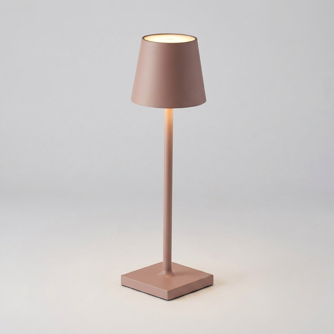 Lámpara de mesa LED inalámbrica con brillo ajustable
