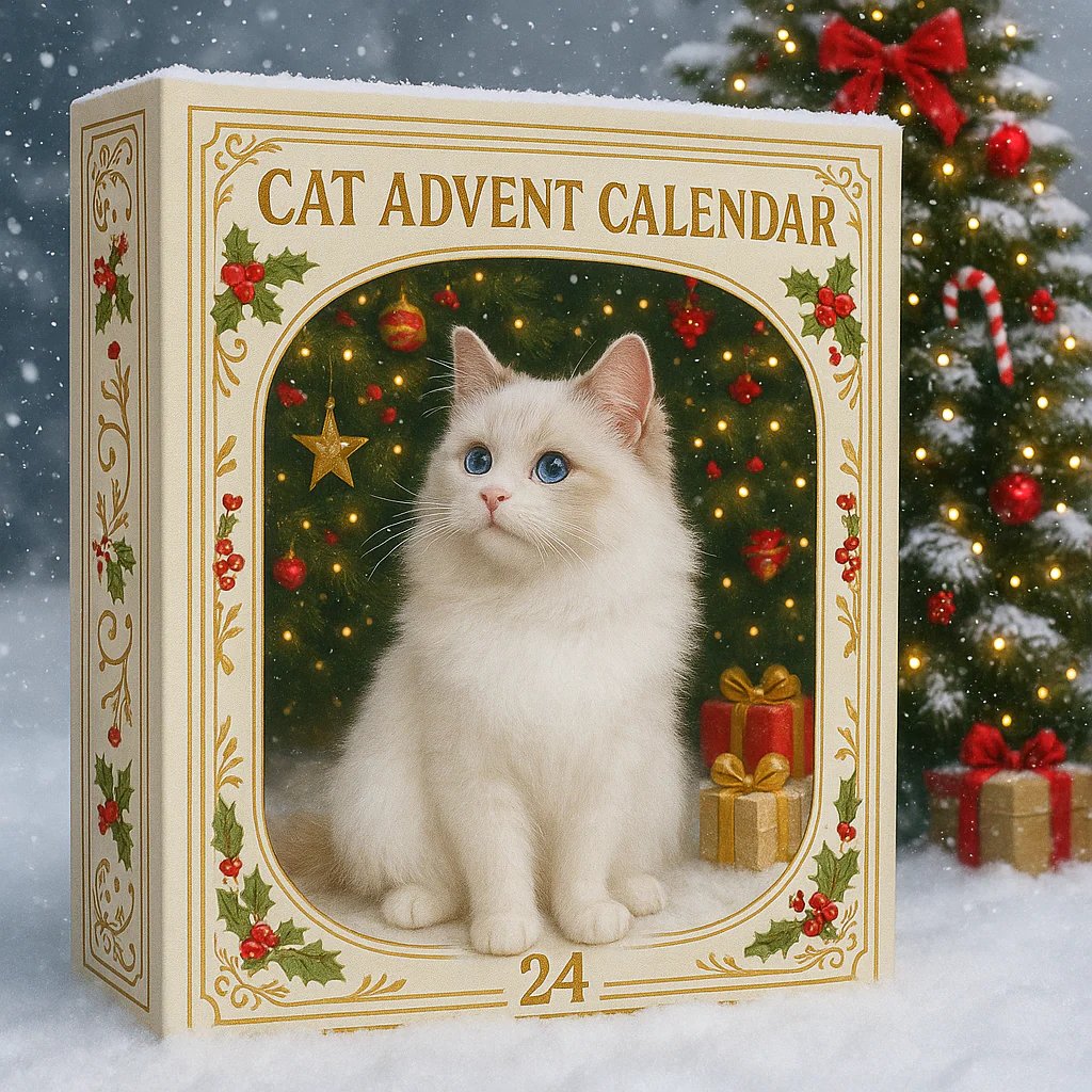Cat Lovers Advent Calendar For Daily Surprises