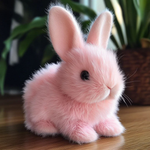 Animovaný plyšový králíček pro poutavou hru