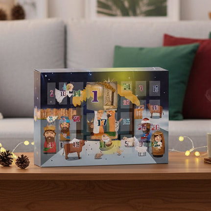 Nativity Advent Calendar For Family Countdown