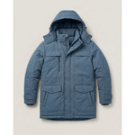 Fleecegefütterter Parka für tägliche Winterwärme  