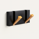 Gancho de pared abatible para almacenamiento sin desorden