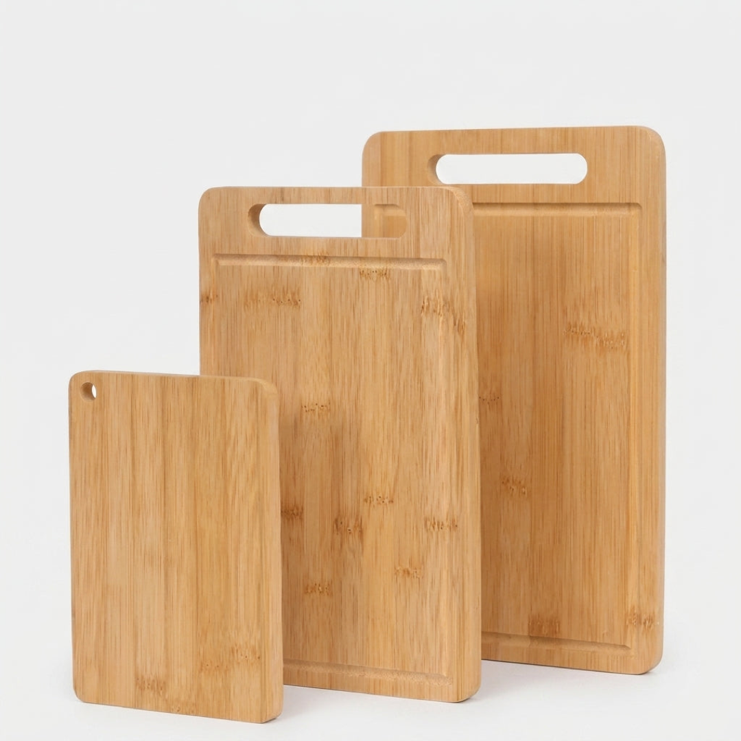Planche de préparation en bois double face pour une cuisine plus sûre