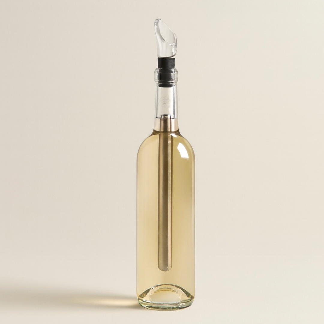 Bastone refrigerante per vino in acciaio inox per versate senza diluizione