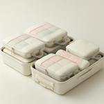 5-delige inpakcube set voor ruimtebesparend reizen