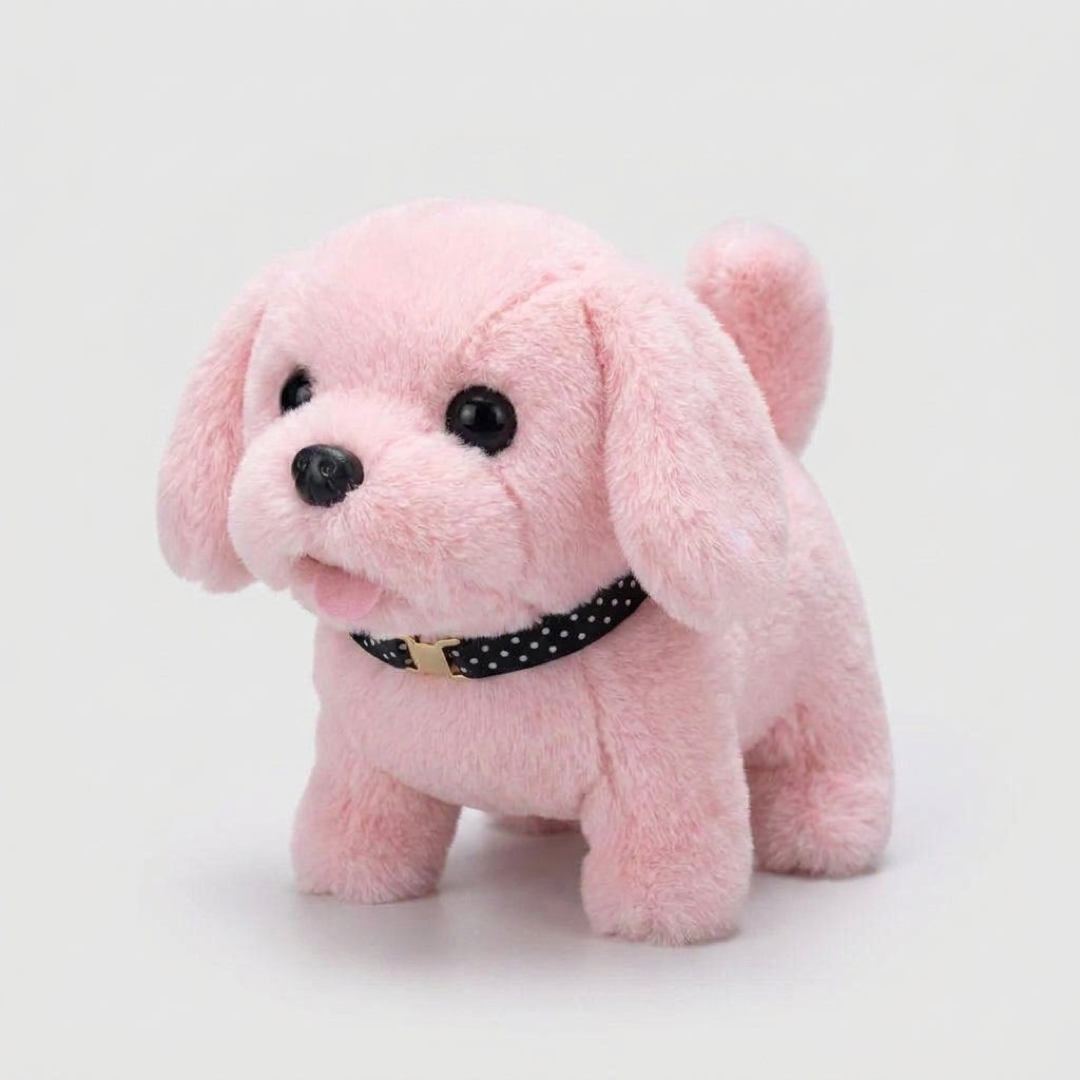 Lopende Pluche Puppy voor Schermvrije Spelletjes