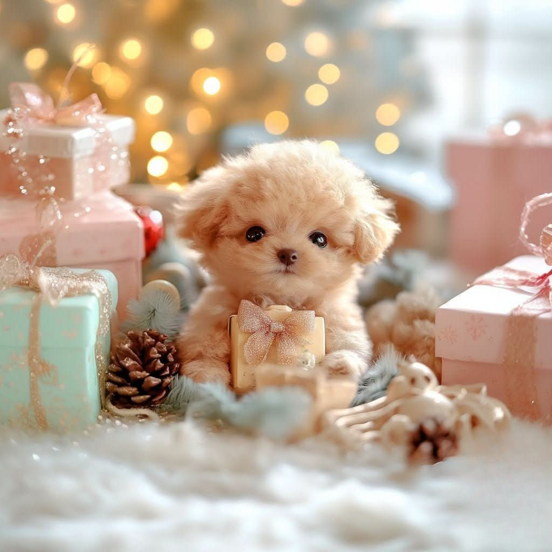 Buigbare pluchen puppy voor creatief spel