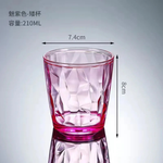 Vasos transparentes cristalinos para sorbos sin preocupaciones