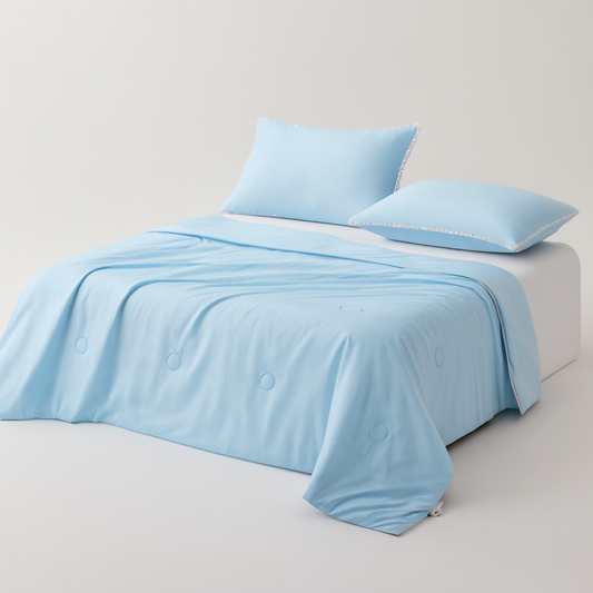 Dubbelzijdige koelende quilt voor een rustgevende slaap