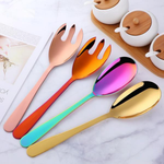Sculpturale serveerlepelset voor moeiteloos gastheerschap