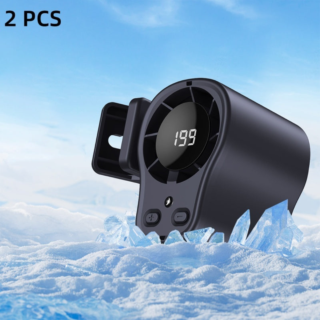 Ventilador personal LED para enfriamiento manos libres en viaje
