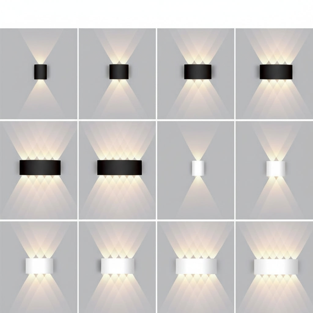 Lampă sculpturală de exterior pentru o lumină primitoare