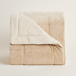 Pluche fleece deken voor blijvende warmte