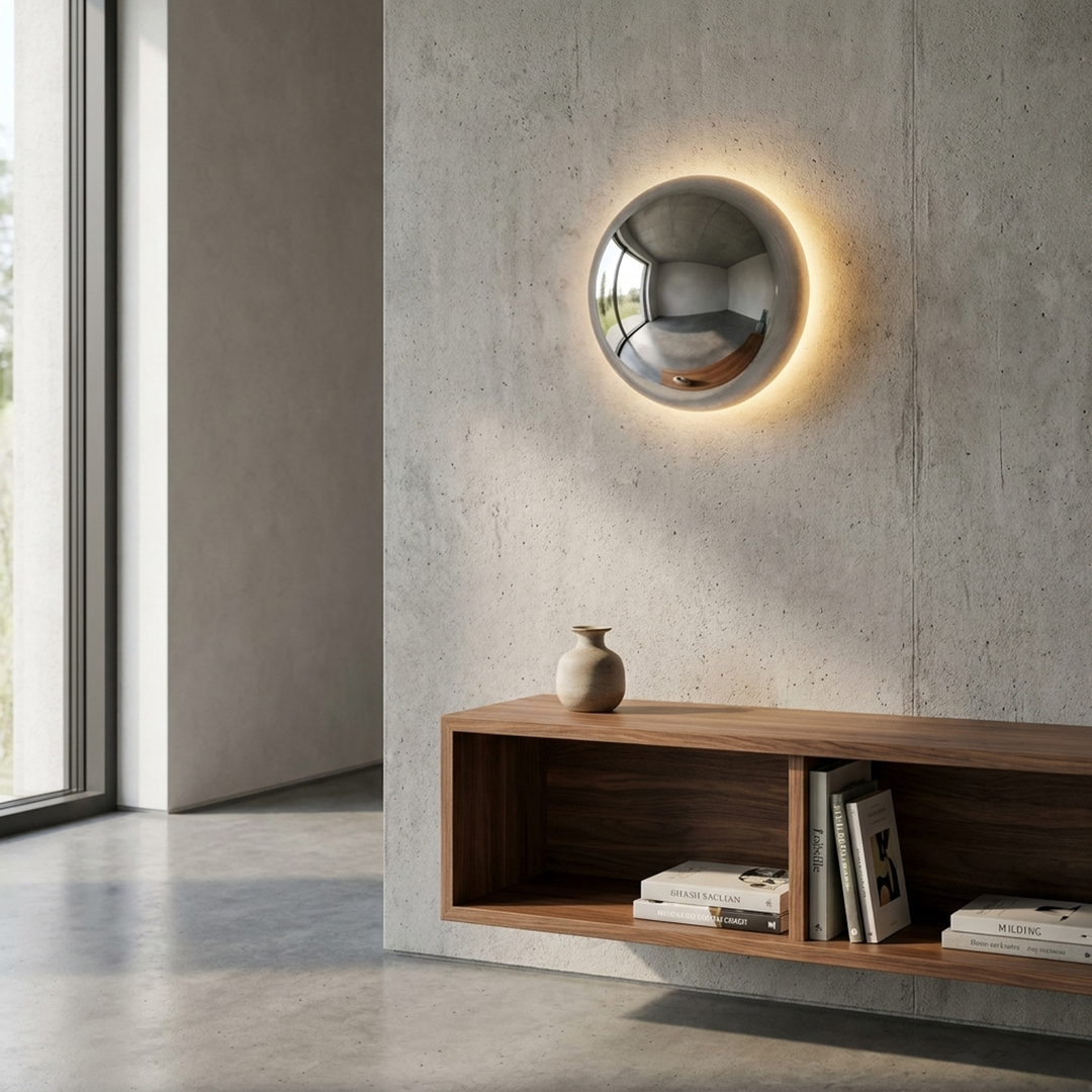 Eclipse-Wandlampe – warme künstlerische Atmosphäre