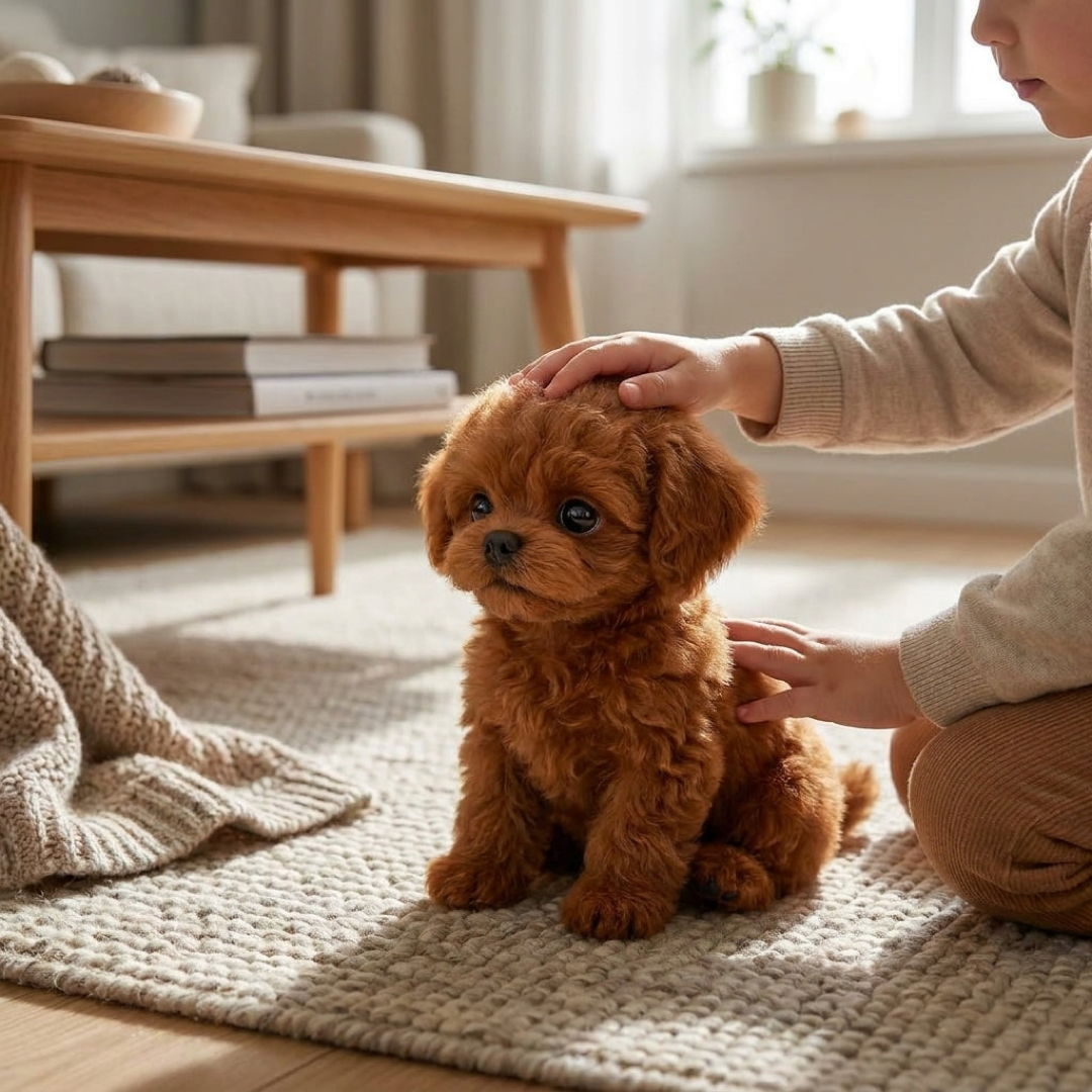 Interactieve puppy voor speelse gezelschap