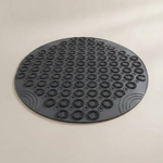 Ronde antislip badmat met zuignappen