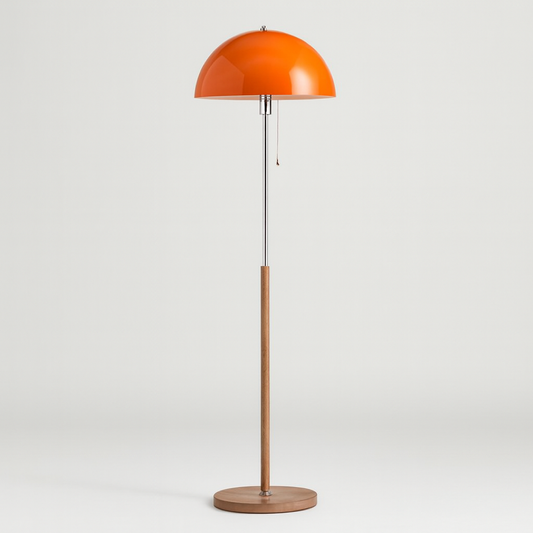 Lampadaire champignon pour une lumière d'ambiance chaleureuse