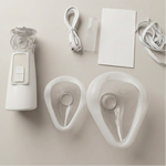 Centered kit with one device and its accessories