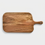 Double-Sided Wooden Board for Bread Fruit Plates