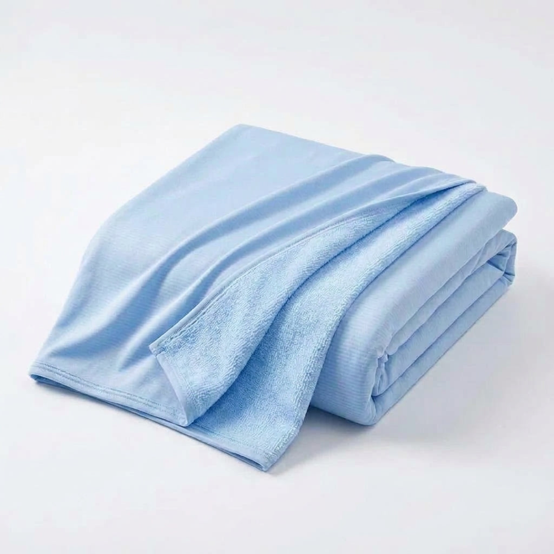 Couverture respirante rafraîchissante pour un sommeil réparateur  