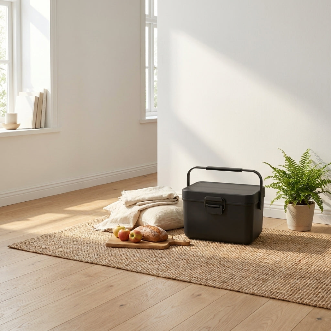 Draagbare 3,8L koeler houdt voedsel vers