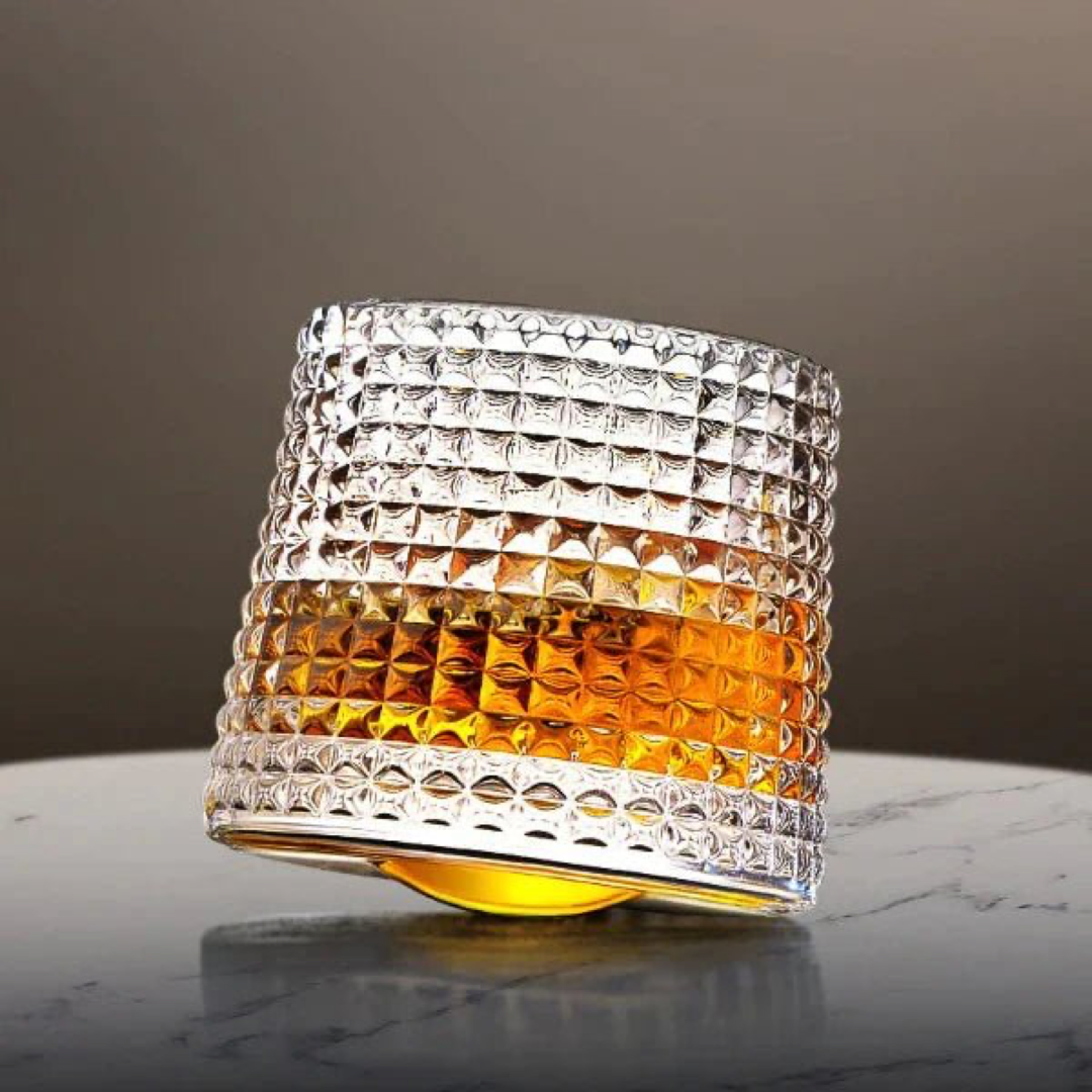Kristallwirbel-Whiskygläser für intensiveren Geschmack