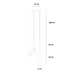 Minimalistische Bedlamp voor een kalmerende gloed