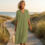 Rochie Aria în linie A – Lejeritate răcoroasă de vară