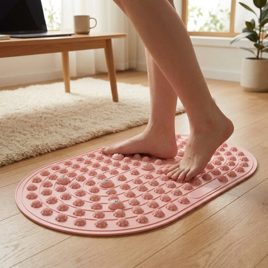 Tragbare Reflexologiematte für müde Füße