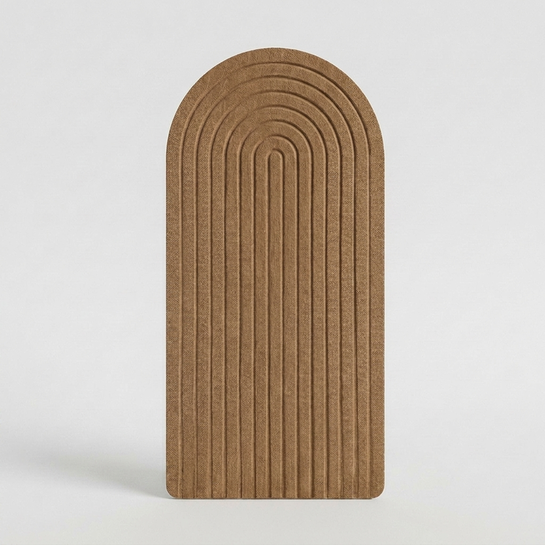 Gesculpteerd vilten prikbord voor stijlvolle organisatie