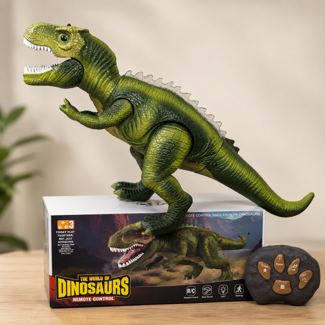 Interactieve dinosaurus voor brullend schermvrij spel