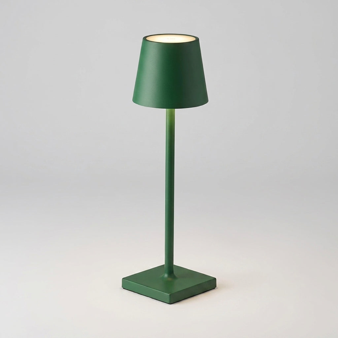 Lámpara de mesa LED inalámbrica con brillo ajustable
