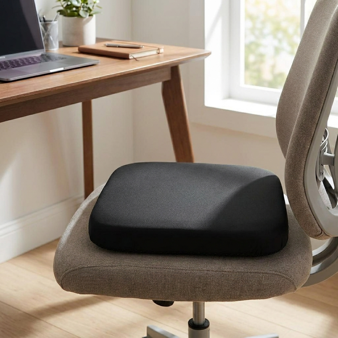 Cojín de asiento ergonómico de espuma viscoelástica