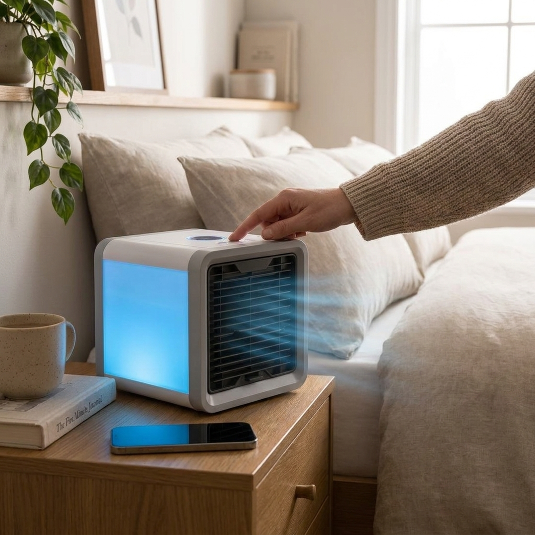 Compact Personal Cooler for Convenient Indoor Cooling