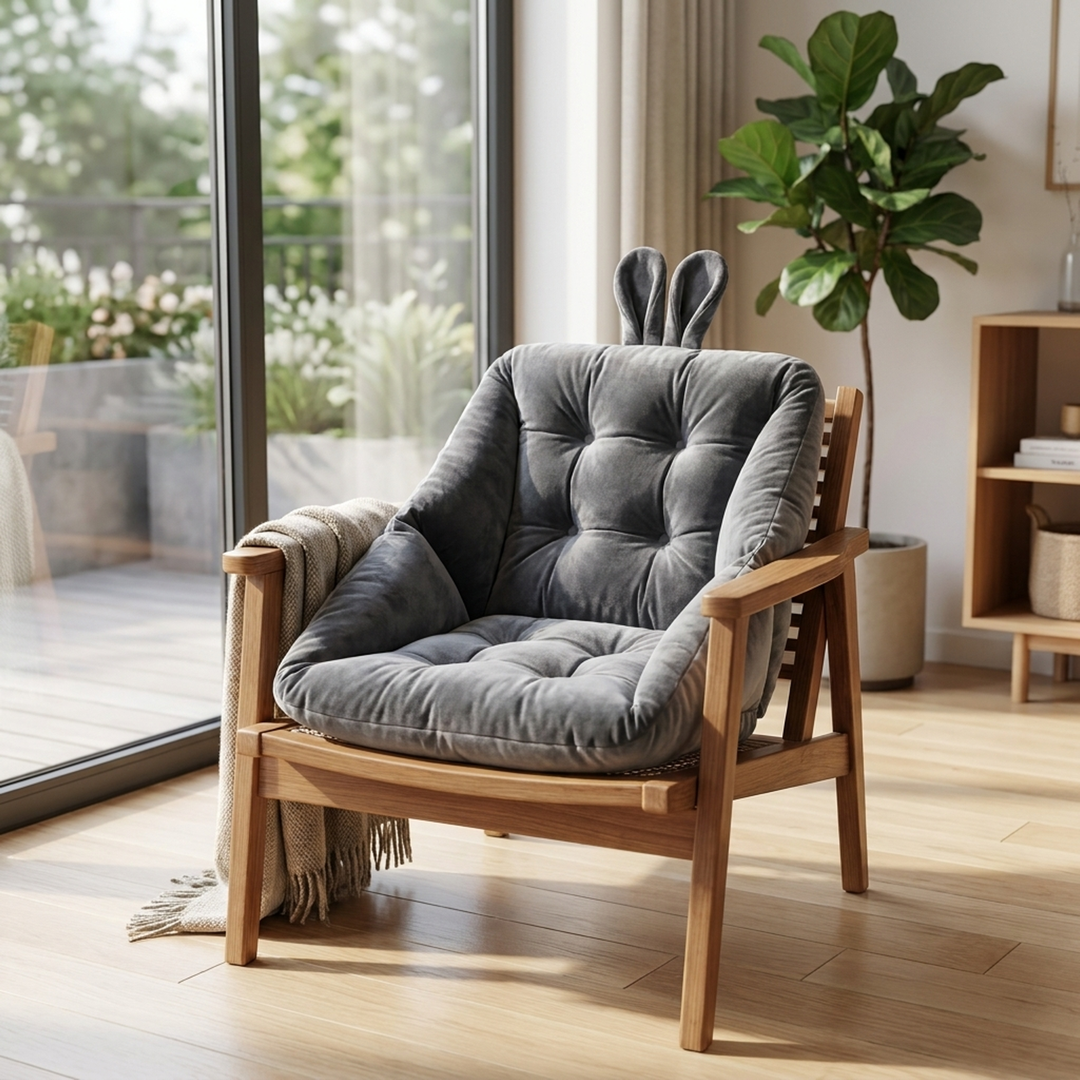 Ergonomic Sitting Cushion for Enhanced Chair Comfort