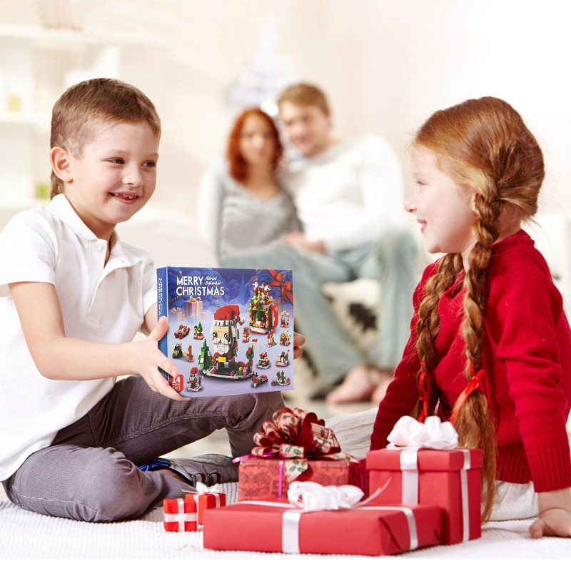 Advent Building Block Calendar For Festive Family Fun