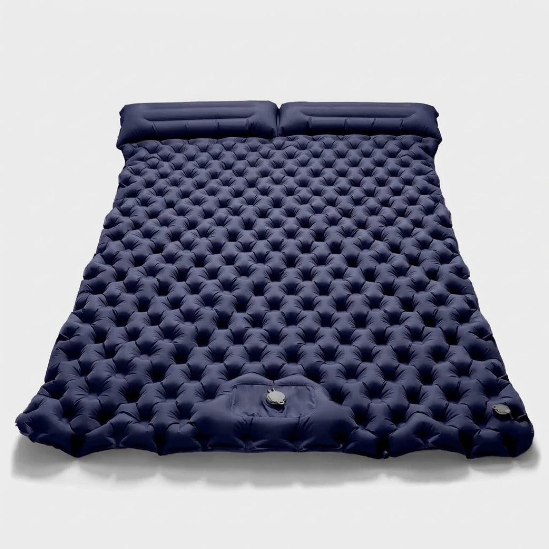 Zelfopblazend dubbel matras voor gemakkelijk rusten