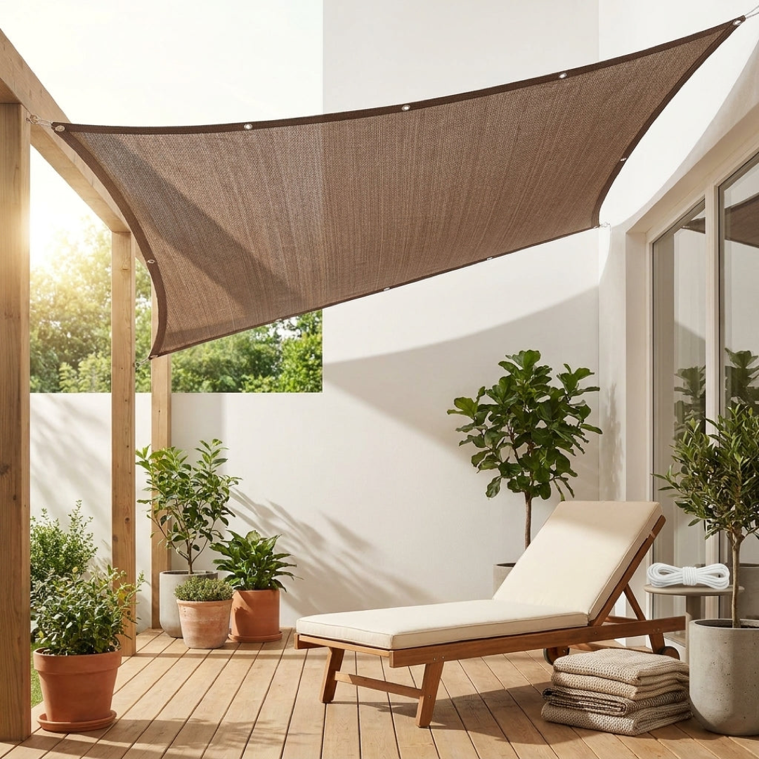 Rete ombreggiante per giardino per piante più fresche e sane