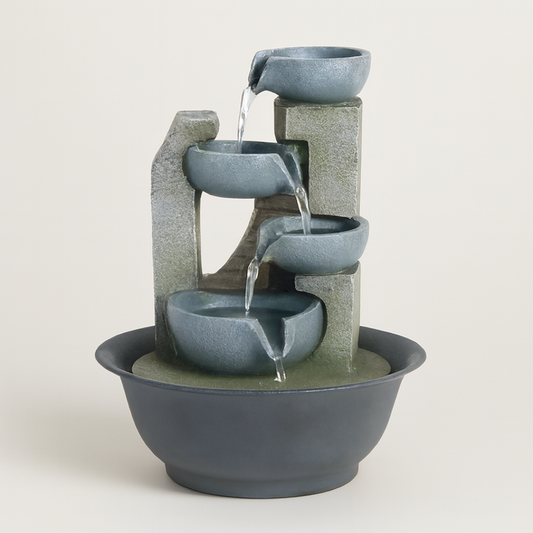 Fuente Escultural de Mesa para Calma Diaria