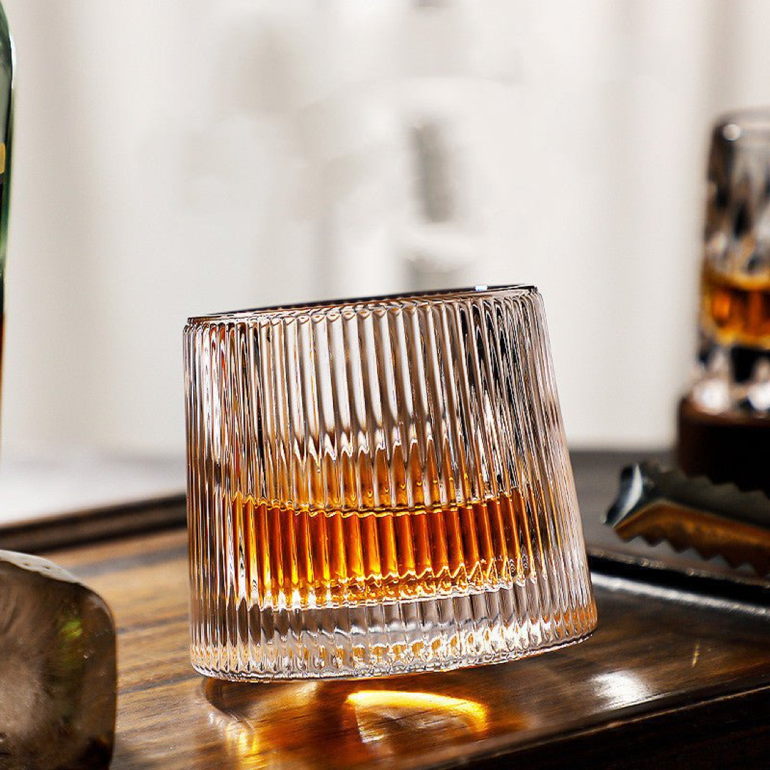 Kristallwirbel-Whiskygläser für intensiveren Geschmack