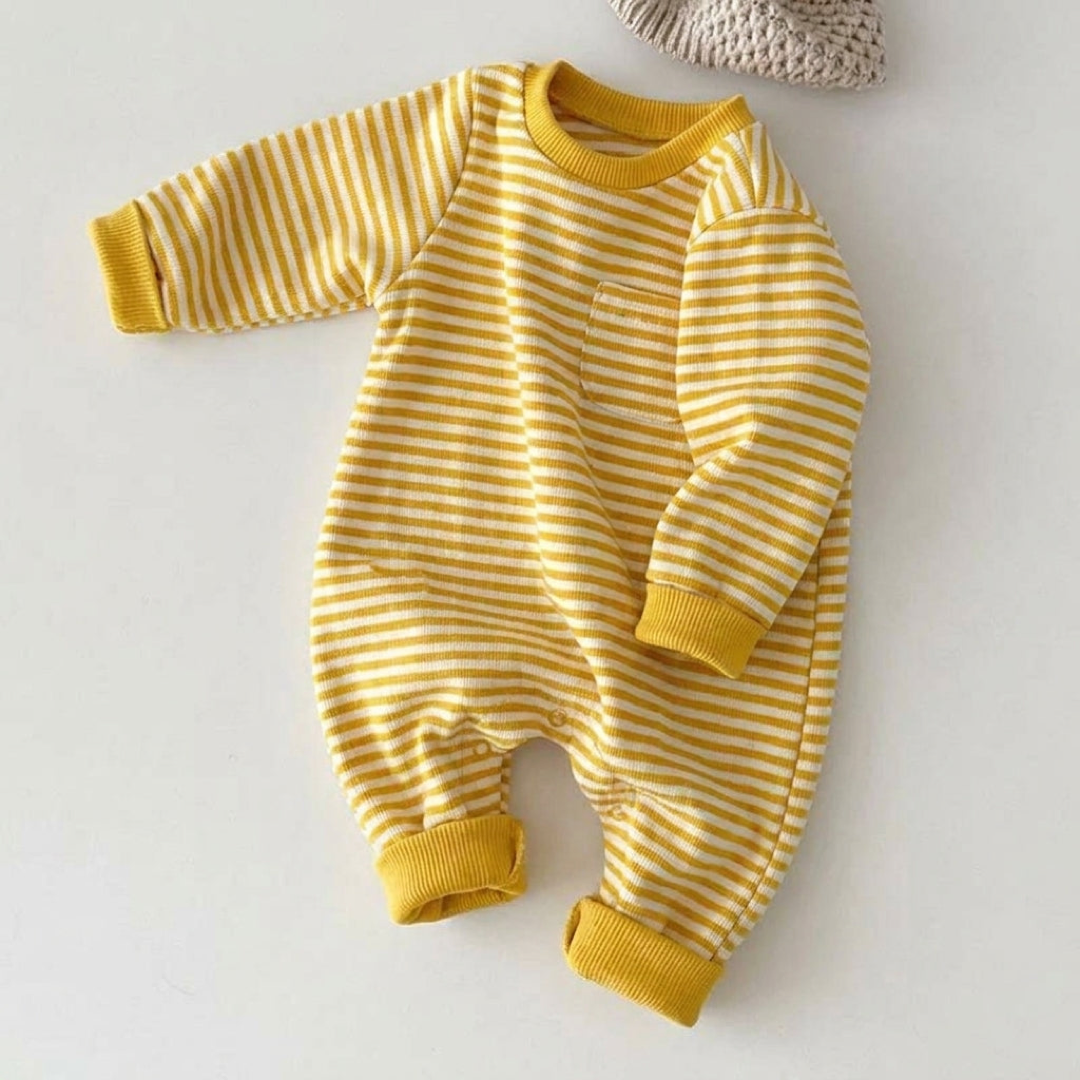 Baby-Bio-Baumwollstrampler für empfindliche Haut