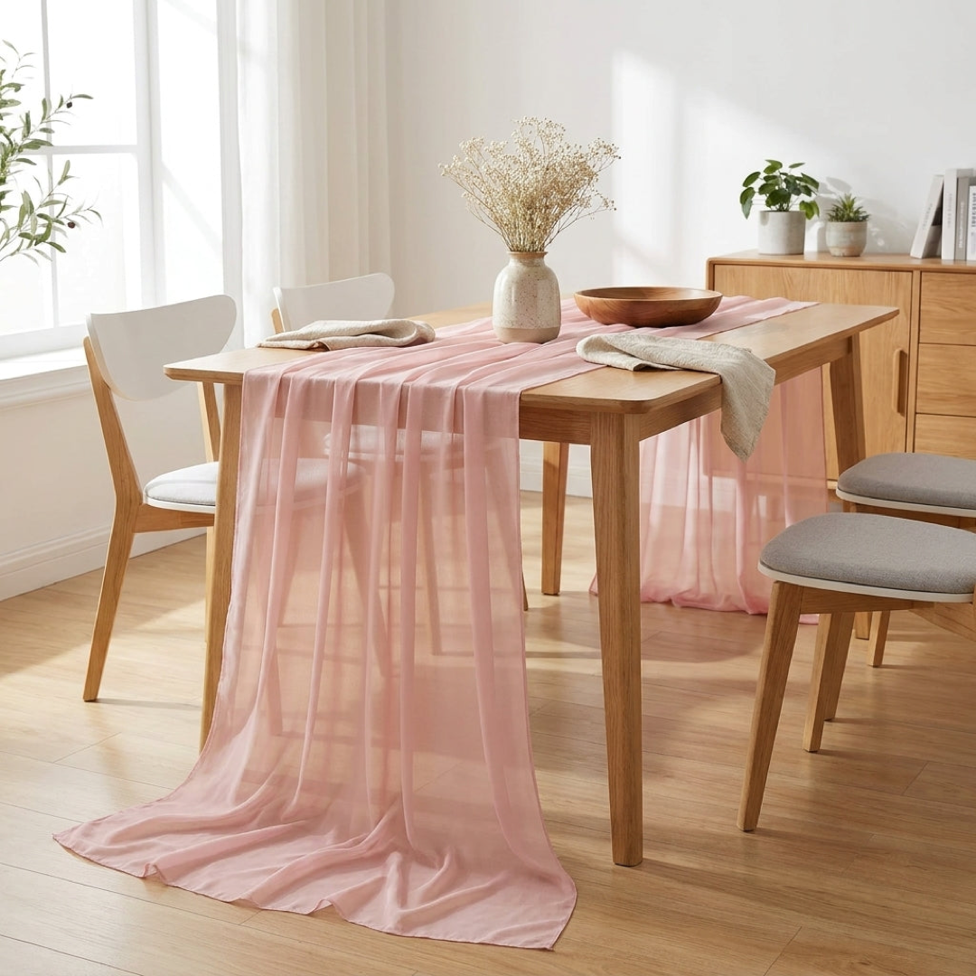 MISTELLE – Zachte, transparante elegantie voor prachtig gedekte tafels