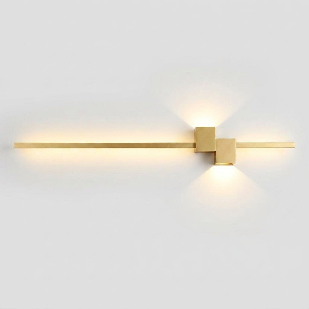 Slanke LED Wandlamp met Verstelbare Gloed