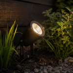 Draaibare tuinspot voor gerichte verlichting