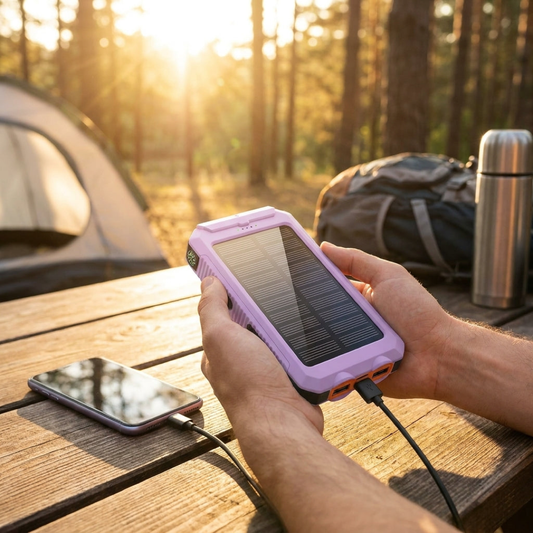 Solar Power Bank for Reliable Off-Grid Charging