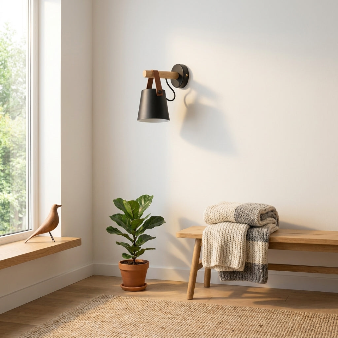 Applique murale scandinave pour une ambiance cosy
